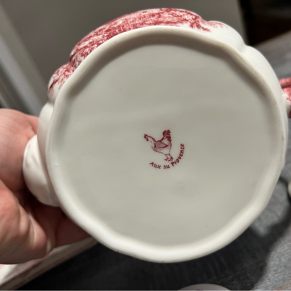 Aux au Provence tea set Red - Picture 5 of 12